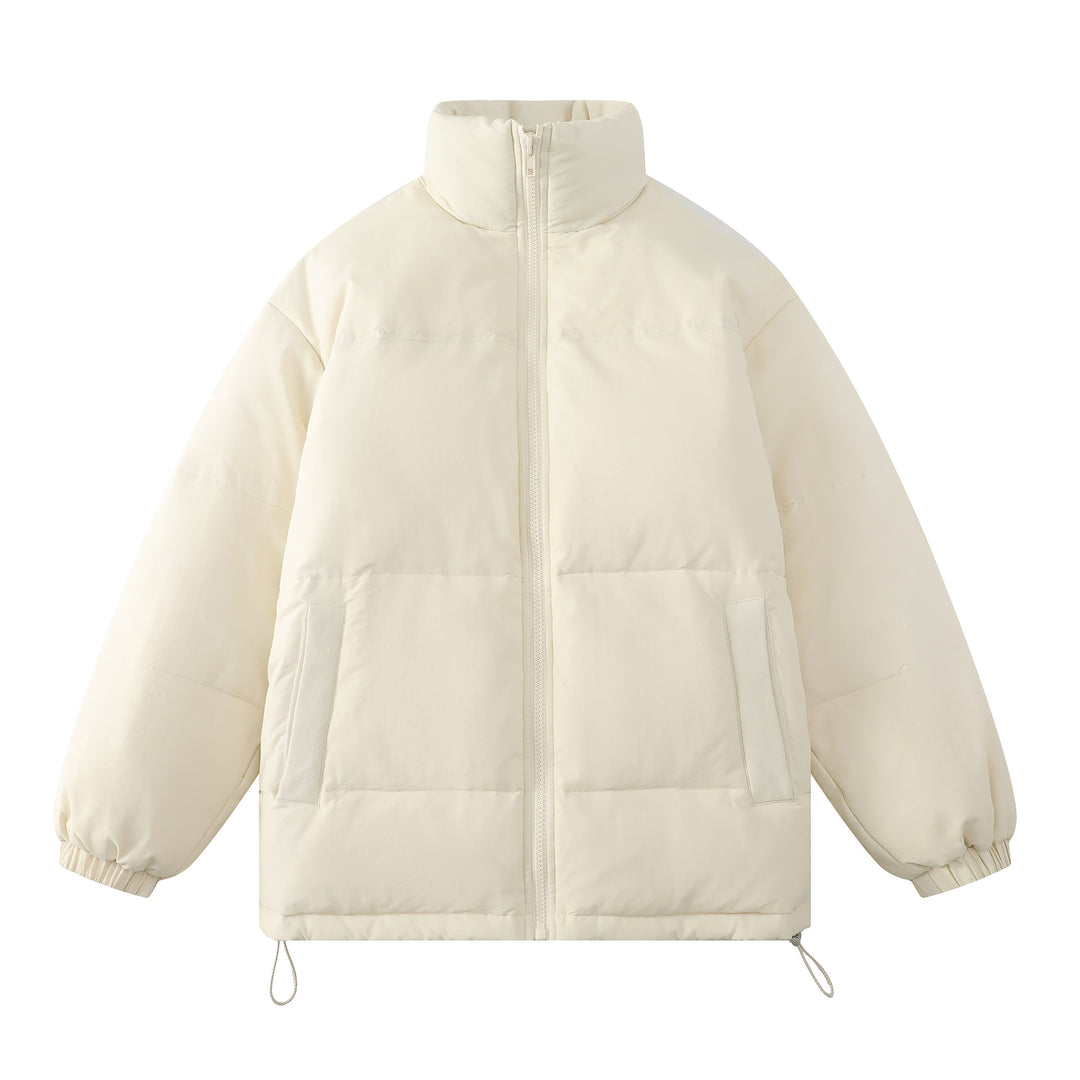 Unisex Oversize Steppjacke mit hohem Kragen und Kordelzug Echo Archiv
