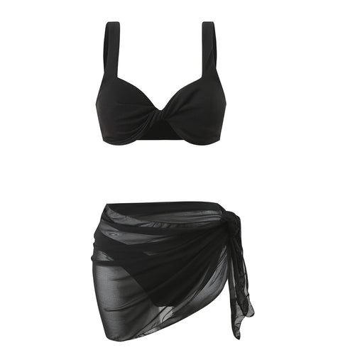 Damen Bikini-Set mit elegantem Wickelrock Echo Archiv