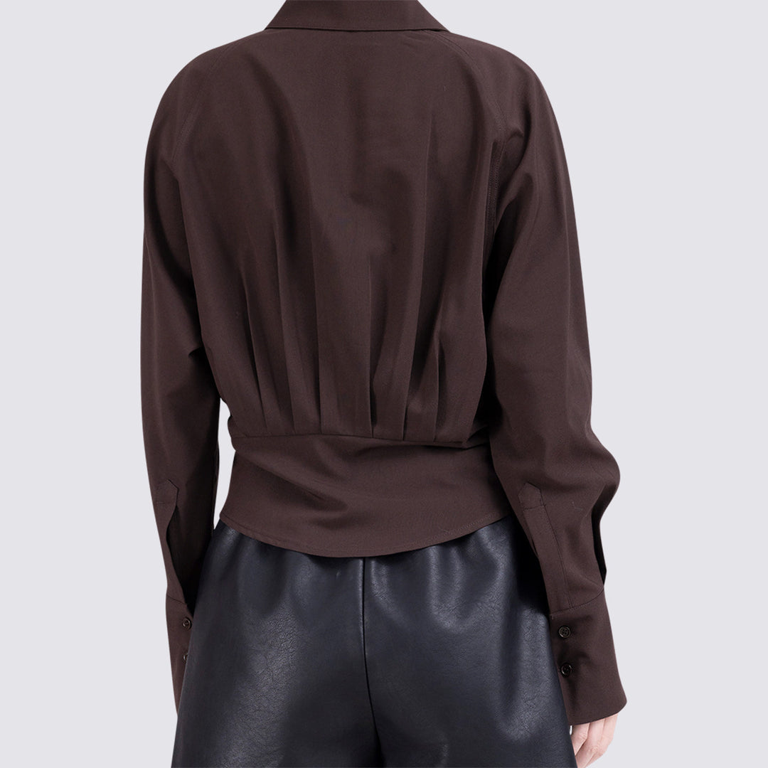 Damen Elegante Bluse mit innovativem Schnitt Echoarchiv