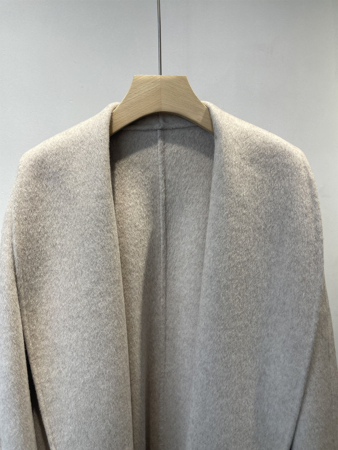 Damen Oversized Eleganter Offener Mantel Echoarchiv