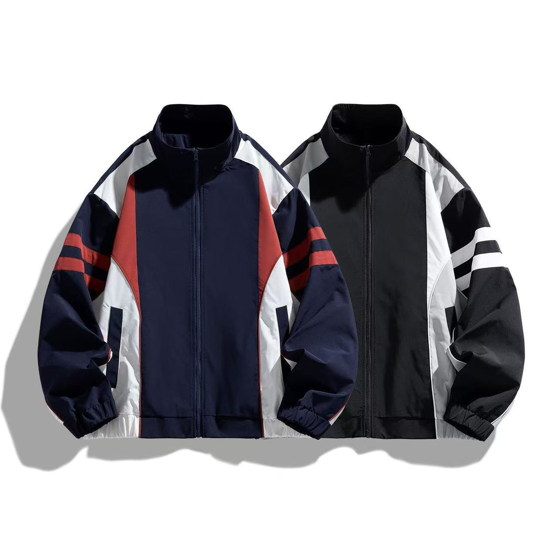 Herren Sportliche Windbreaker-Jacke Echo Archiv