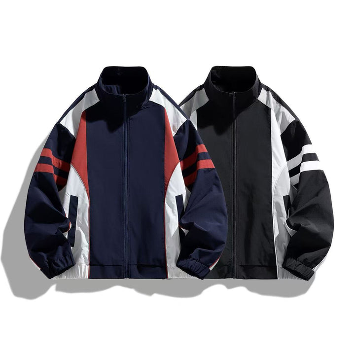 Herren Sportliche Windbreaker-Jacke Echo Archiv