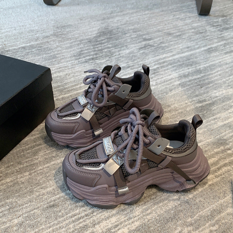 Damen Atmungsaktive Sneakers mit innovativem Schnürsystem Echo Archiv