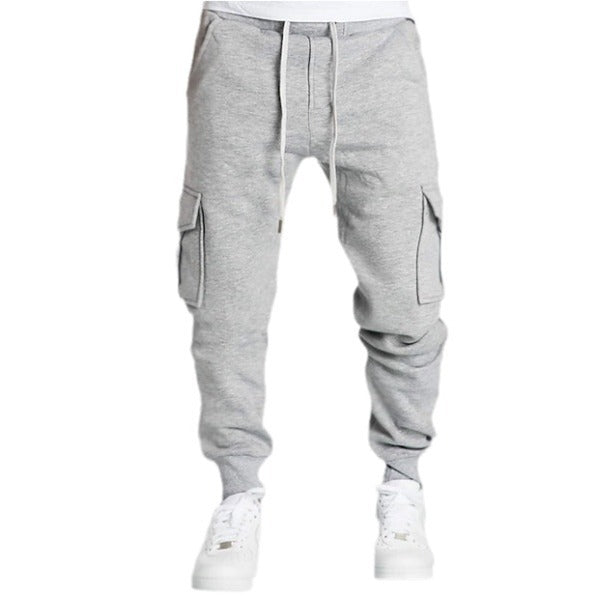 Herren stylische Cargo-Hose mit elastischem Bund und praktischen Seitentaschen Echoarchiv