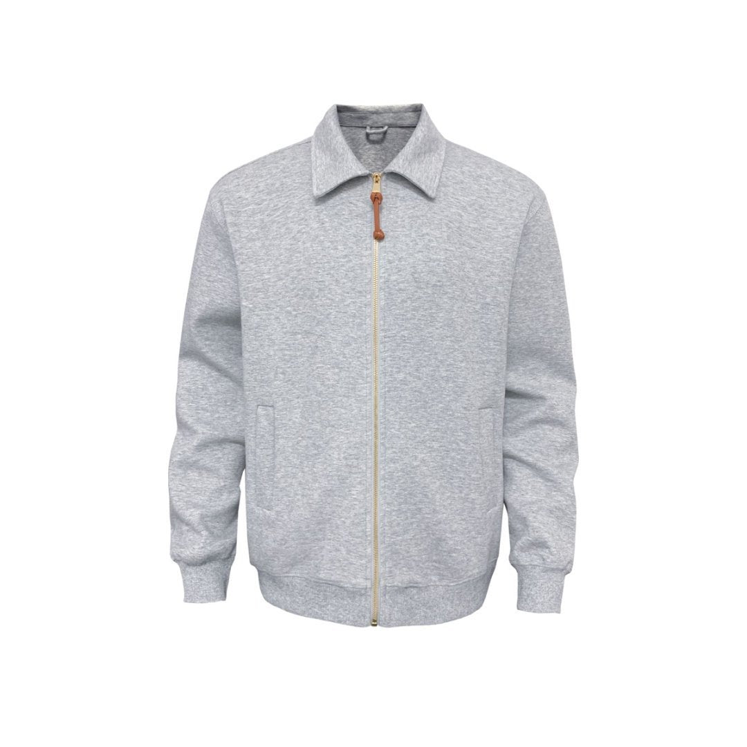 Herren Komfortable Sweatjacke mit Reißverschluss Echo Archiv