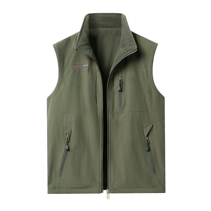 Herren Warmgefütterte Outdoor-Weste Echo Archiv