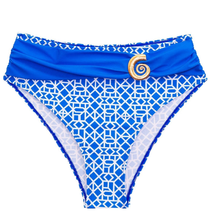 Damen Hochgeschnittener Bikini mit geschmackvoller Schnalle Echo Archiv