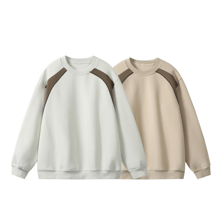 Unisex Oversize Sweatshirt mit Kontrast‑Schulterpanele Echoarchiv