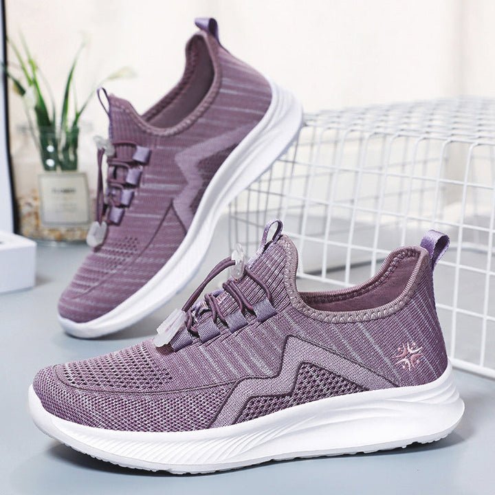 Damen Sportliche Leichtgewicht Sneakers mit elastischem Schnürsystem Echo Archiv