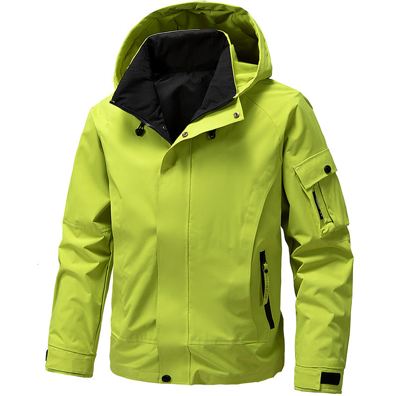 Herren Wasserfeste Übergangsjacke Echo Archiv