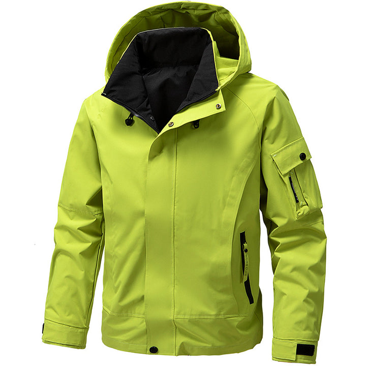 Herren Wasserfeste Übergangsjacke Echo Archiv