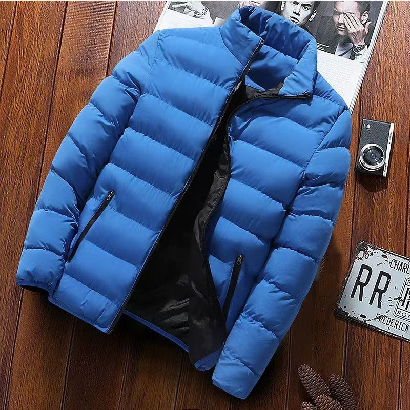 Herren nan gesteppte Thermojacke mit hohem Stehkragen und wasserabweisender Außenhülle Echo Archiv