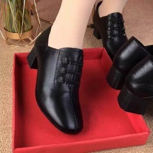 Damen Elegante Blockabsatz Stiefeletten Echo Archiv