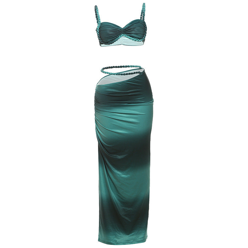 Damen Bikiniset mit elegantem Wickelrock Echo Archiv