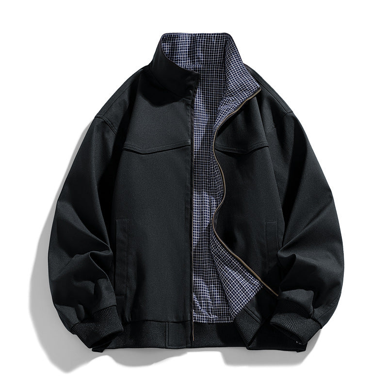 Herren Leichte Übergangsjacke mit Stehkragen Echo Archiv