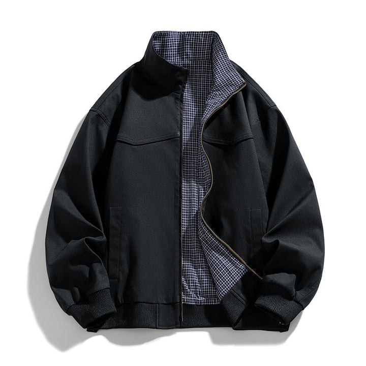 Herren Leichte Übergangsjacke mit Stehkragen Echo Archiv