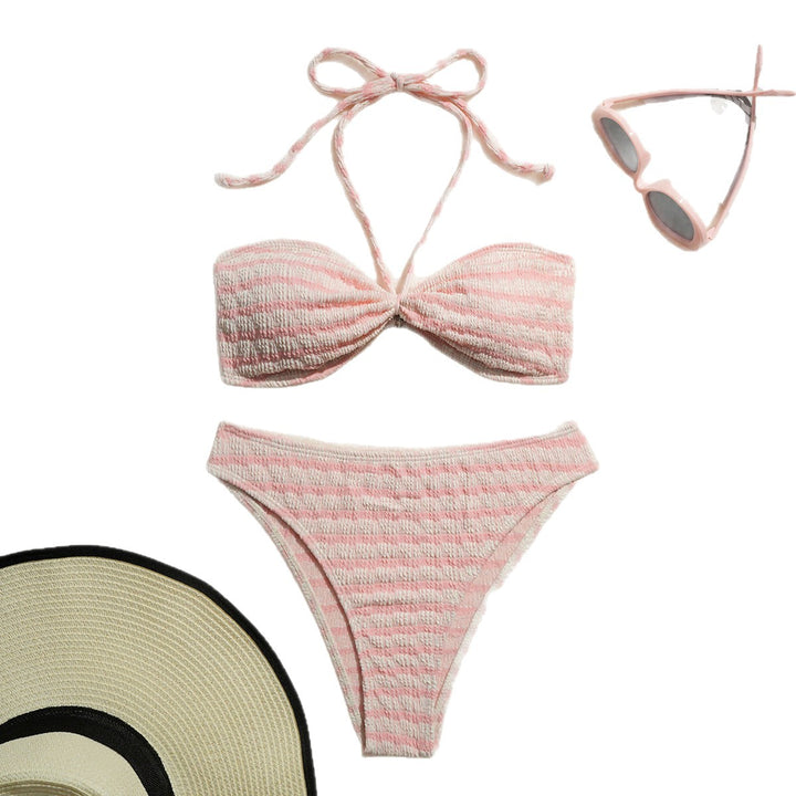 Damen Bikini-Set mit strukturierter Oberfläche Echo Archiv