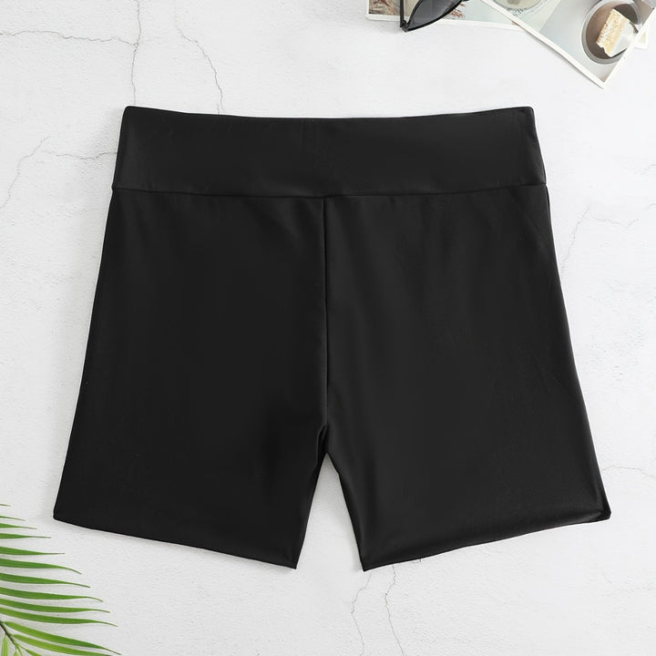 Damen Badeshorts mit hohem Bund und Seitentaschen Echo Archiv