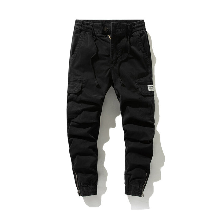 Herren Cargo-Jogginghose im urbanen Utility‑Stil mit elastischem Tunnelzugbund und verstärkten Kniepartien Echo Archiv
