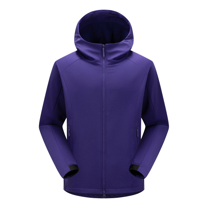 Herren Softshell-Outdoorjacke mit Kapuze, winddichter Membran und ergonomischem Schnitt Echoarchiv