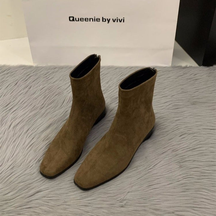 Damen Elegante Ankle-Boots aus Kunstleder Echo Archiv