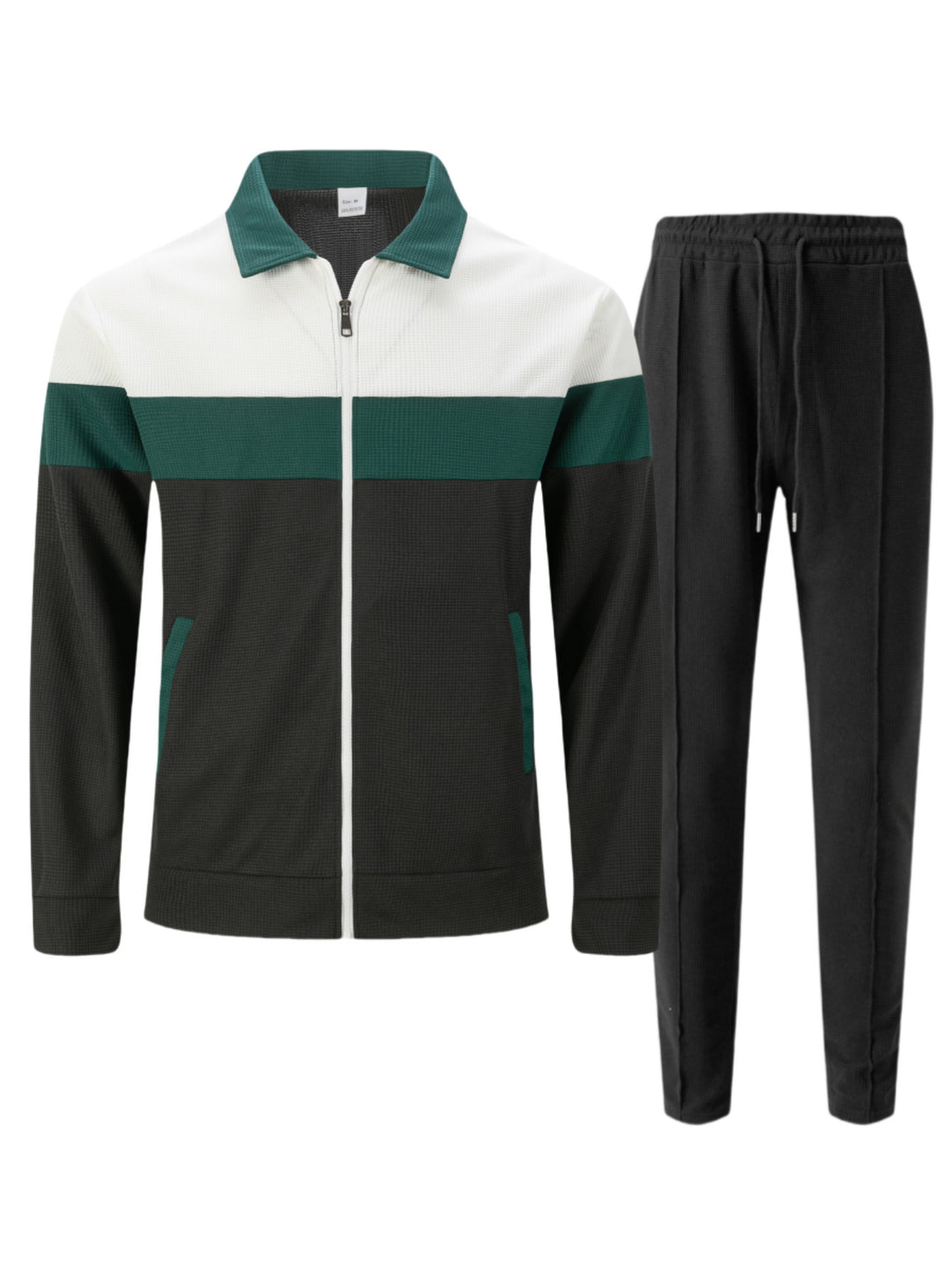 Herren Sportliches Trainingsanzug-Set mit atmungsaktivem Material und funktionellen Taschen Echoarchiv