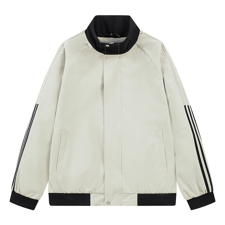Herren Sportliche Übergangsjacke mit hohem Kragen Echo Archiv