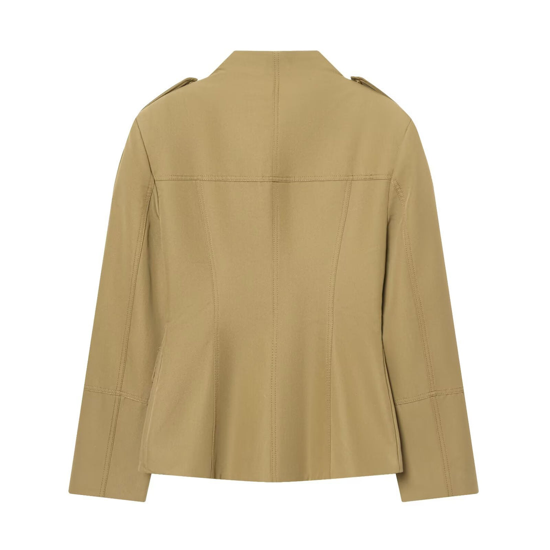 Damen Utility-Jacke mit Stehkragen, Pattentaschen und Schulterklappen Echo Archiv