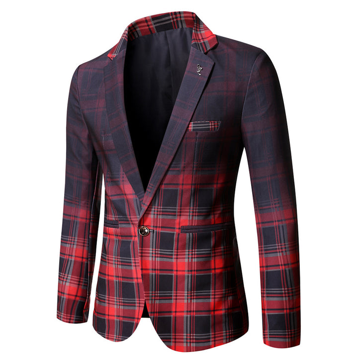 Herren modischer Karoh-/Blazer Echoarchiv