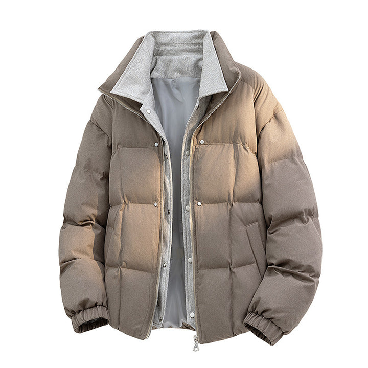 Herren Gepolsterte Steppjacke mit Thermofutter und hohem Kragen Echo Archiv