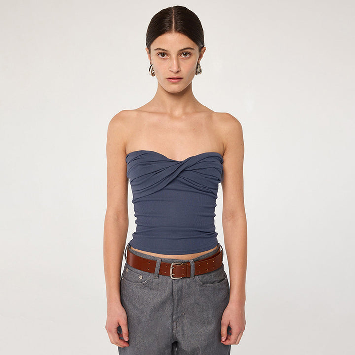 Damen Bandeau-Crop-Top Echo Archiv