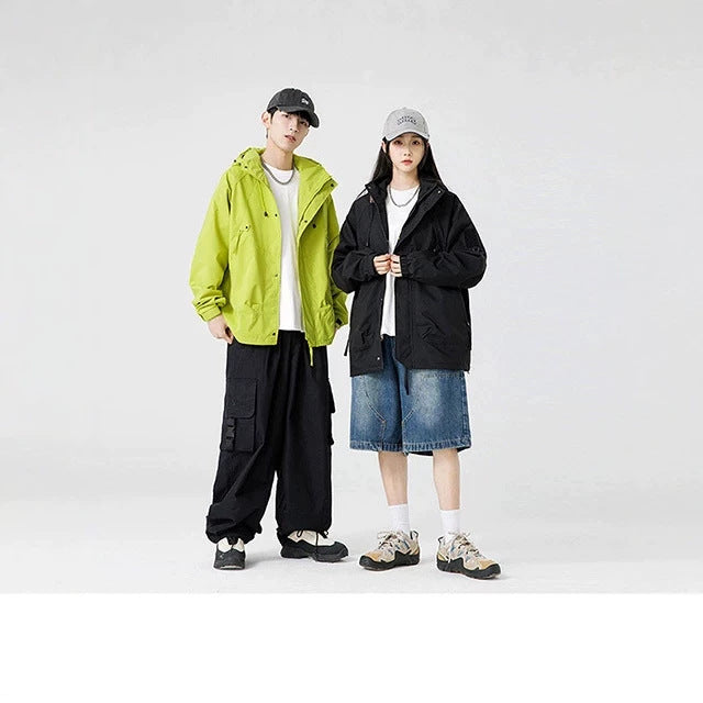 Herren Wasserdichte Outdoor-Jacke Echoarchiv