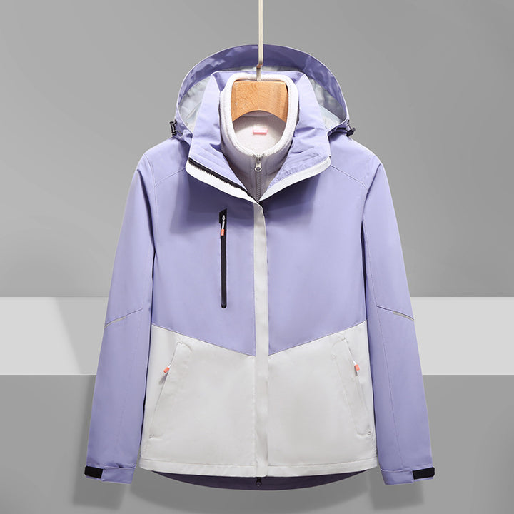 Herren Softshell-Outdoorjacke mit Kapuze, wind- und wasserdicht Echo Archiv
