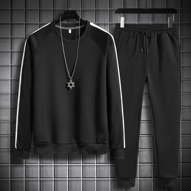 Herren lässiger Sweatshirt- und Jogginghosen-Set Echoarchiv