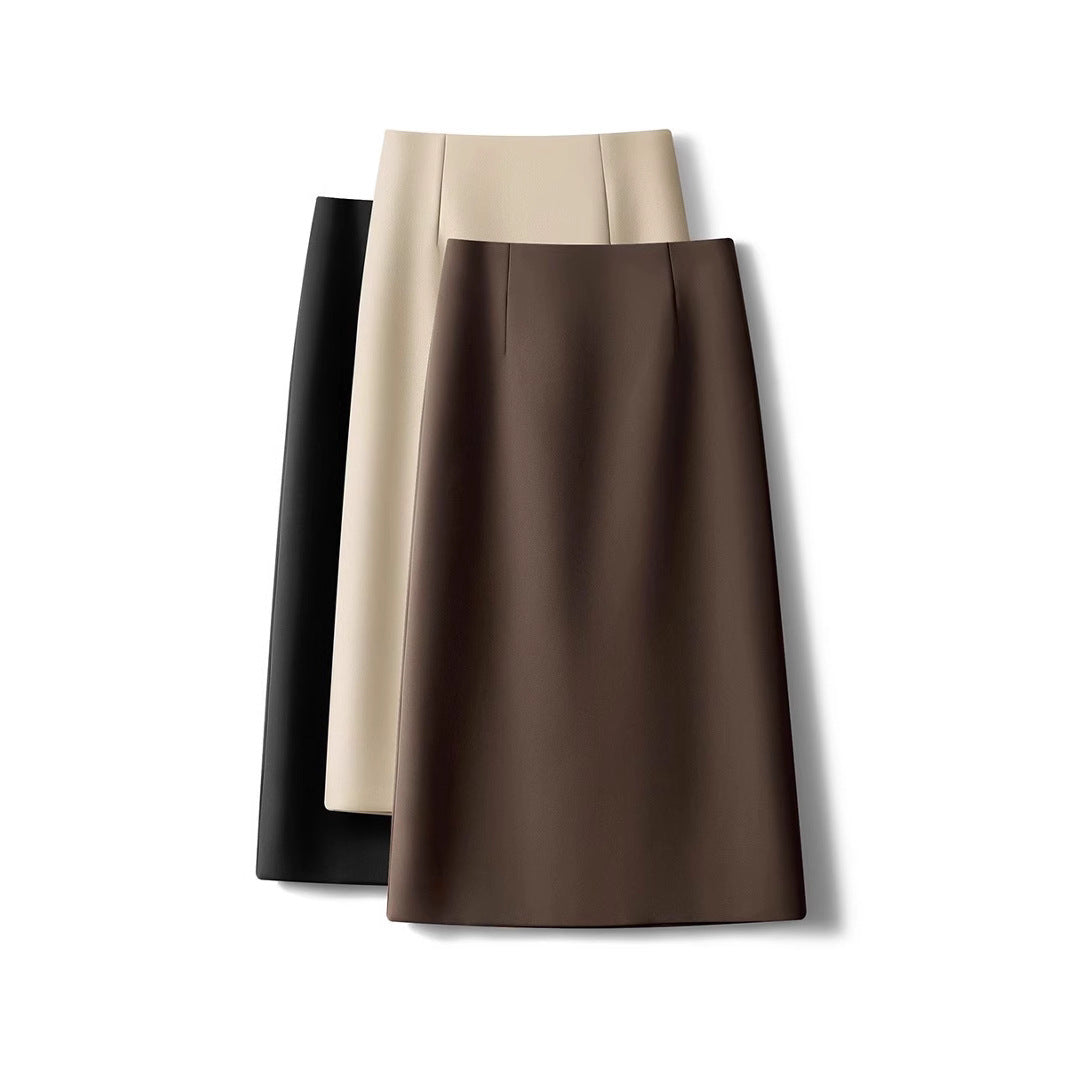 Damen Eleganter Hoch taillierter Bleistiftrock Echoarchiv