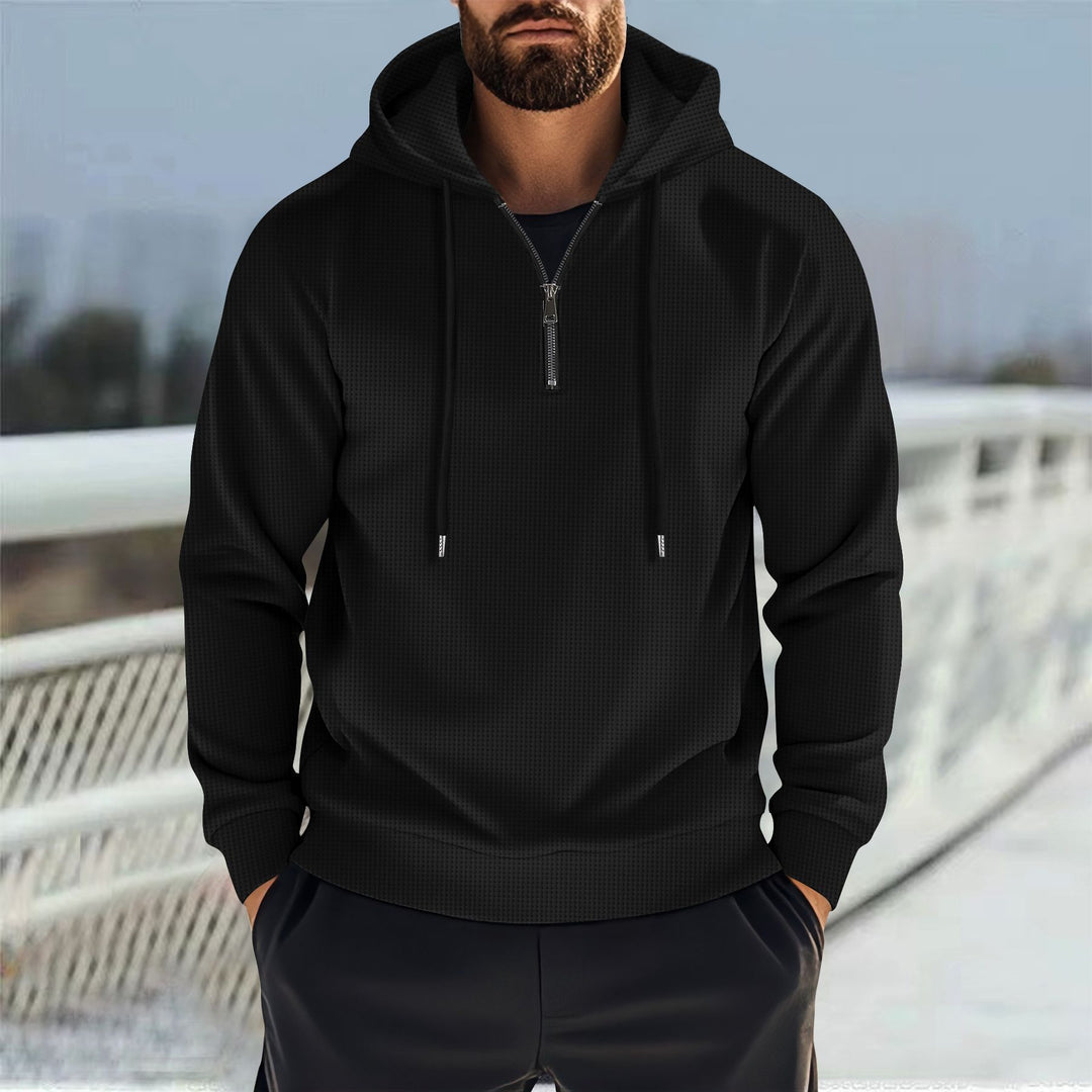 Herren Funktionspullover mit praktischem Reißverschluss und sportlichem Design Echoarchiv
