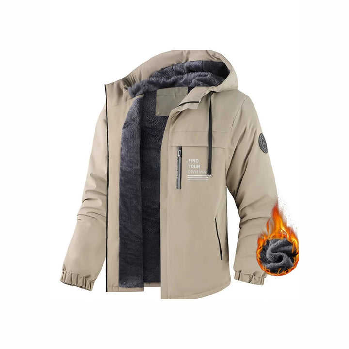 Herren Wasserabweisende Fleecejacke Echo Archiv