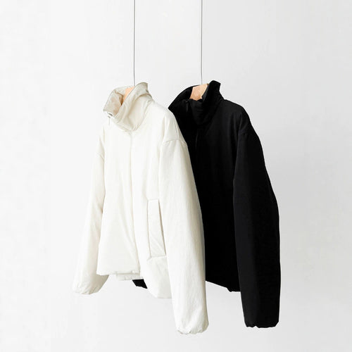 Damen Übergangsjacke mit hohem Kragen Echoarchiv