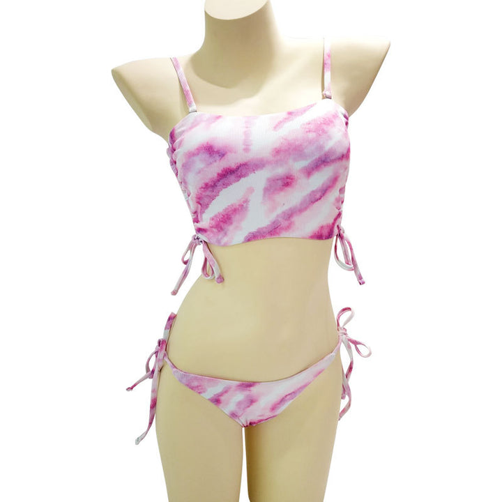 Damen Crop-Top Bikini mit verstellbaren Trägern Echo Archiv