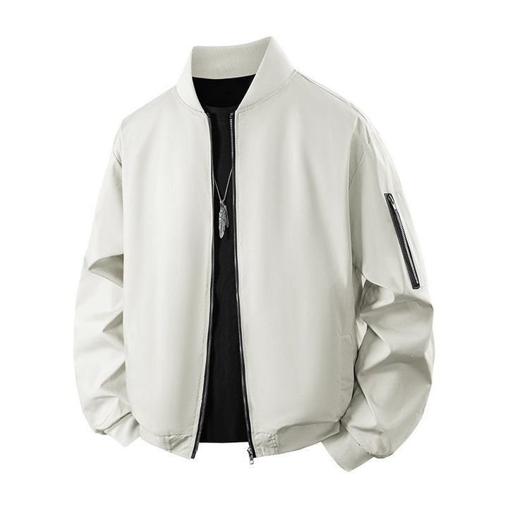 Herren Modische Übergangsjacke mit Reißverschluss Echo Archiv