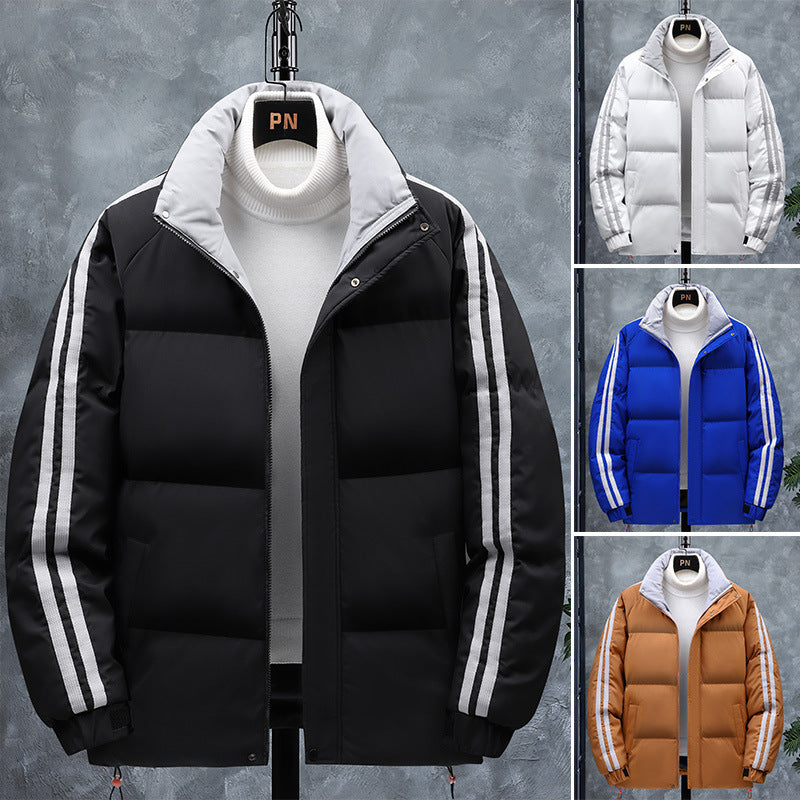 Herren isolierte Sportjacke mit reflektierenden Streifen Echoarchiv