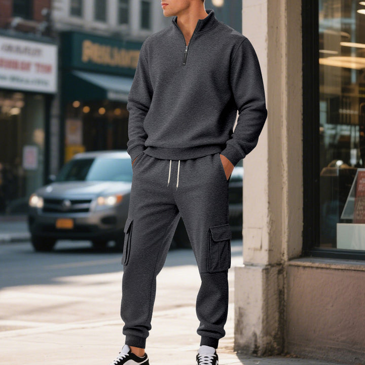 Herren sweatshirt und Cargo-Hosen Set Echoarchiv