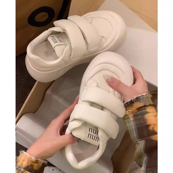 Damen Plattform Sneakers mit Klettverschluss Echo Archiv