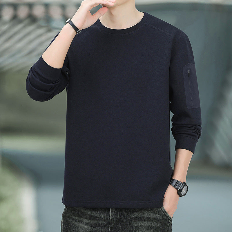 Herren Oversized Sweatshirt mit kontrastierenden Seitentaschen und weichem Fleecefutter Echo Archiv