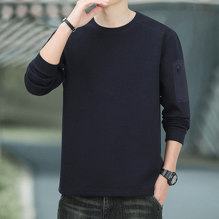 Herren Oversized Sweatshirt mit kontrastierenden Seitentaschen und weichem Fleecefutter Echo Archiv
