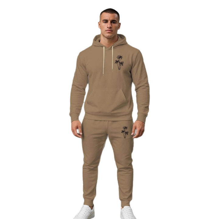 Herren Kapuzenpullover mit bequemen Jogginghosen Echoarchiv