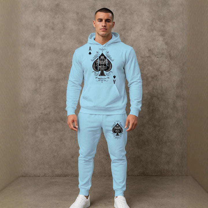 Herren Sportlicher Hoodie mit grafischem Design Echoarchiv