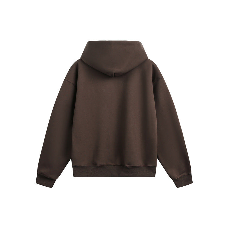 Unisex Kapuzenpullover mit relaxed Fit und abstraktem Frontprint Echoarchiv