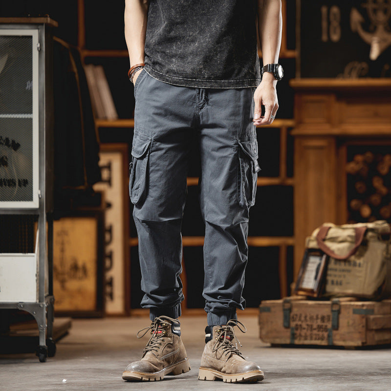 Herren Relaxed‑Fit Ripstop Cargojoggerhose mit D Ring und Mehrfachtaschen Echo Archiv