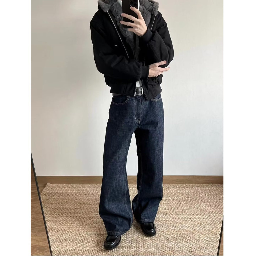 Damen Modische Weitgeschnittene Jeans Echo Archiv